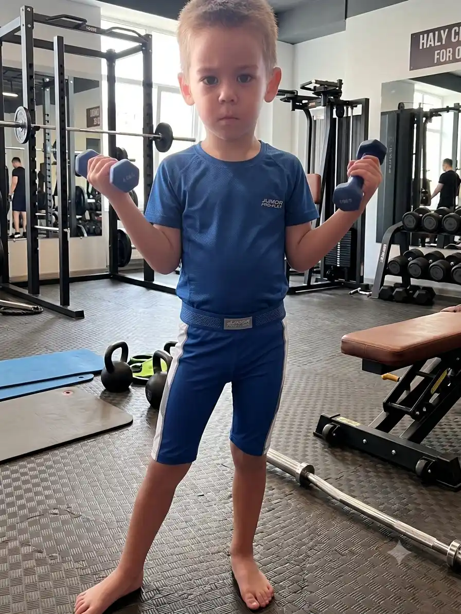 Fitnes uchun 1 kg, 2 kg va 0,5 kg og‘irlikdagi vinil gantellar