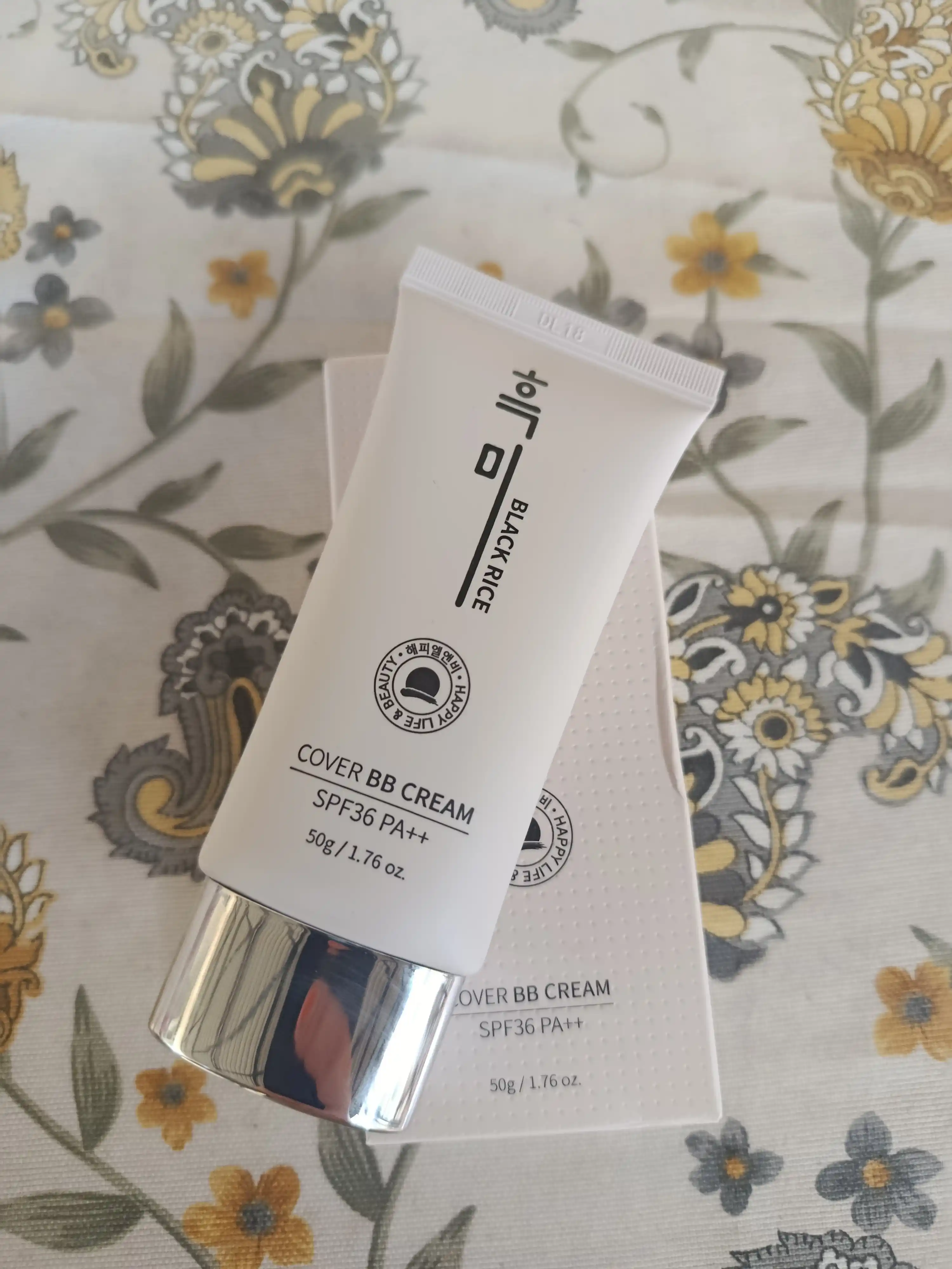 Koreys BB krem koreys qora guruchli, quyoshdan himoya SPF36 PA++, tonat krel #21, 50g