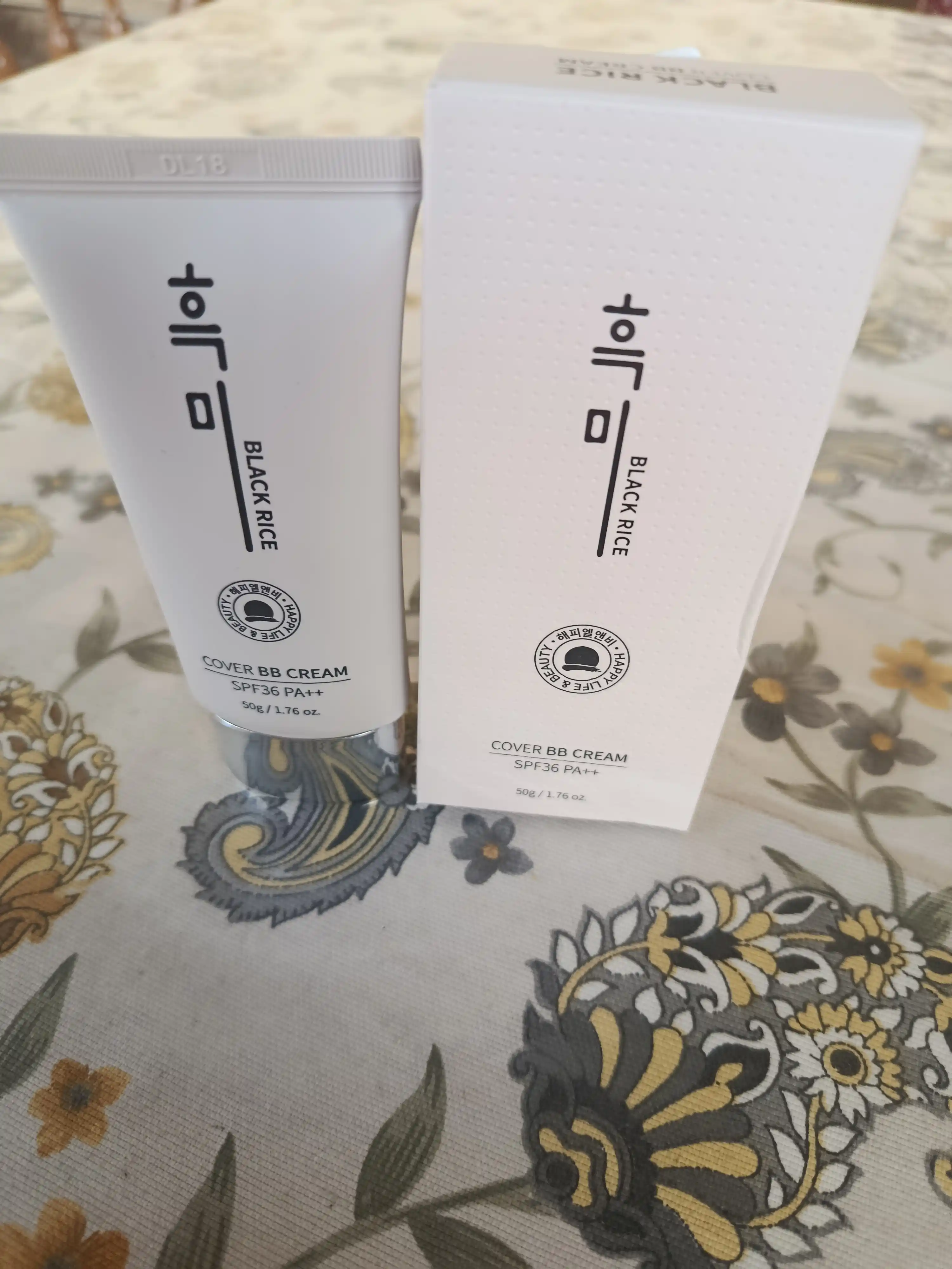 Koreys BB krem koreys qora guruchli, quyoshdan himoya SPF36 PA++, tonat krel #21, 50g