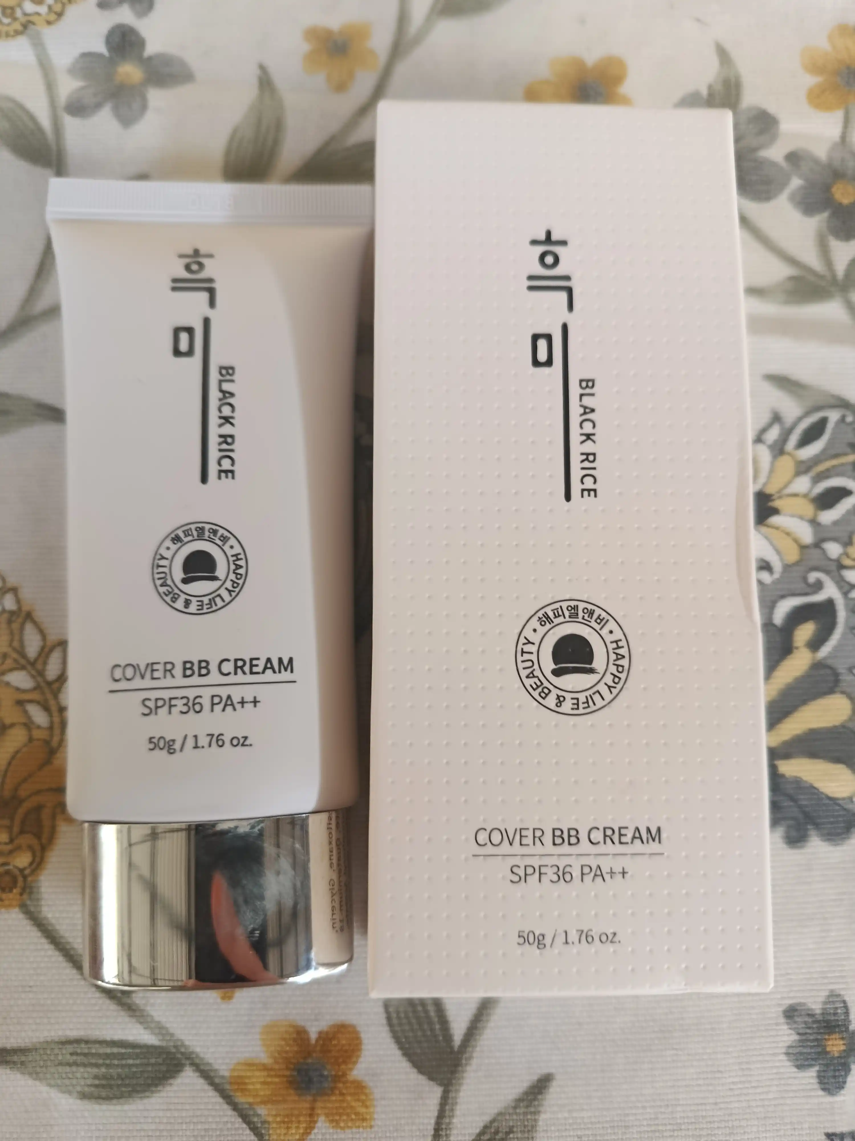 Koreys BB krem koreys qora guruchli, quyoshdan himoya SPF36 PA++, tonat krel #21, 50g