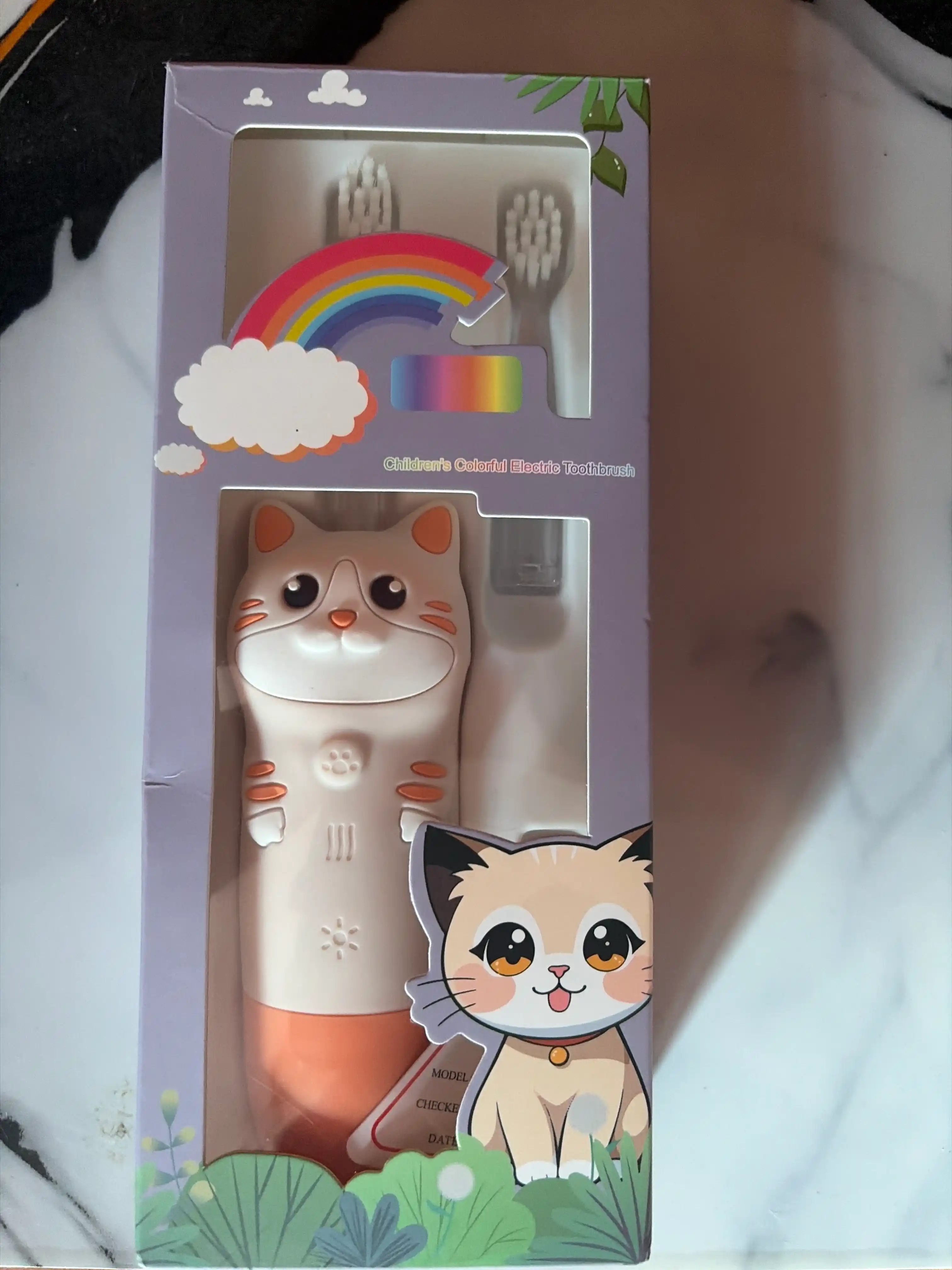 0-7 yoshli bolalar uchun batareyali Dog/Cat SellMax elektr tish cho‘tkasi