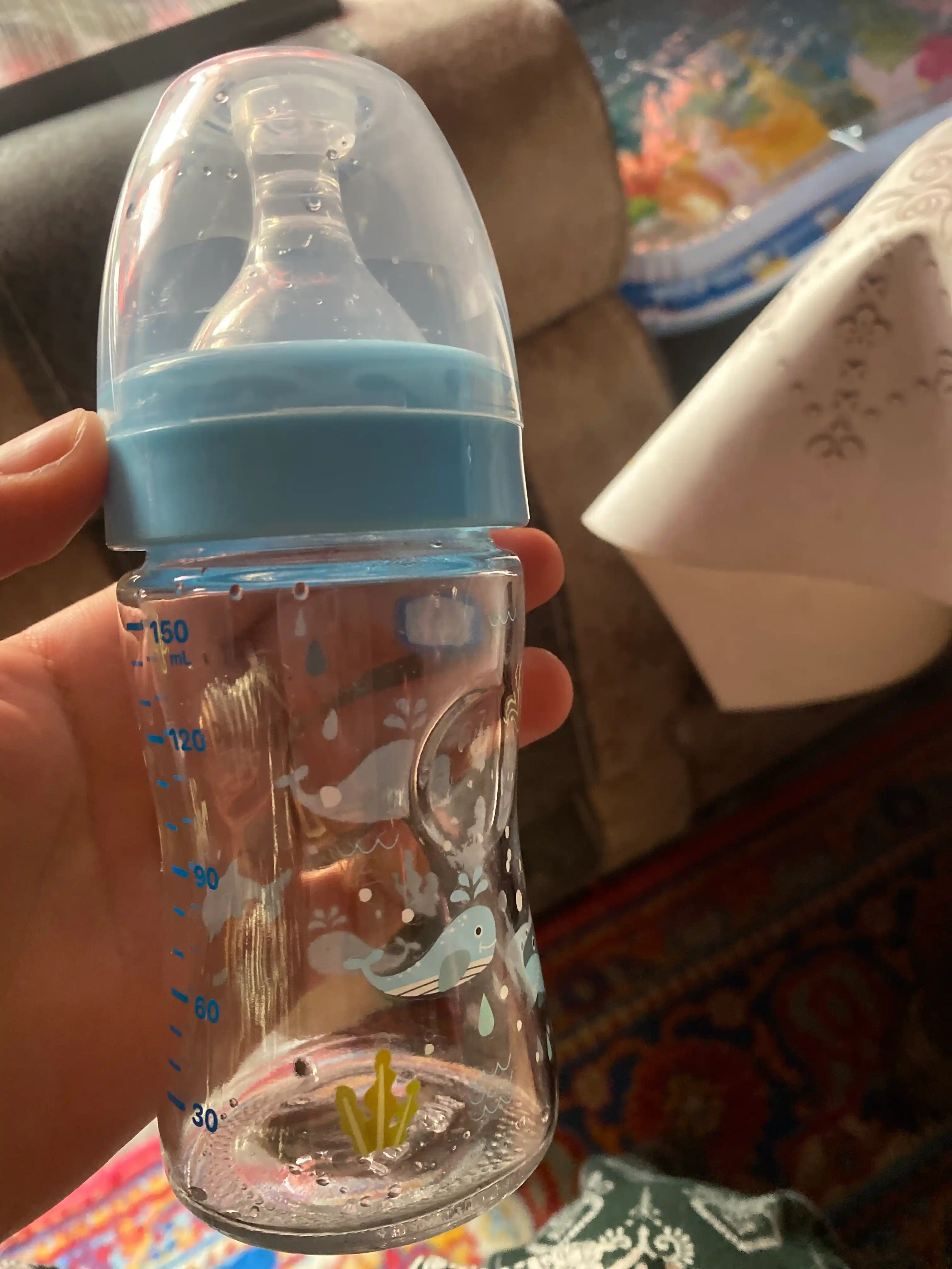 Rabito bolalar shisha idishi, chaqaloqlar uchun oziqlantirish butilkasi so‘rg‘ich