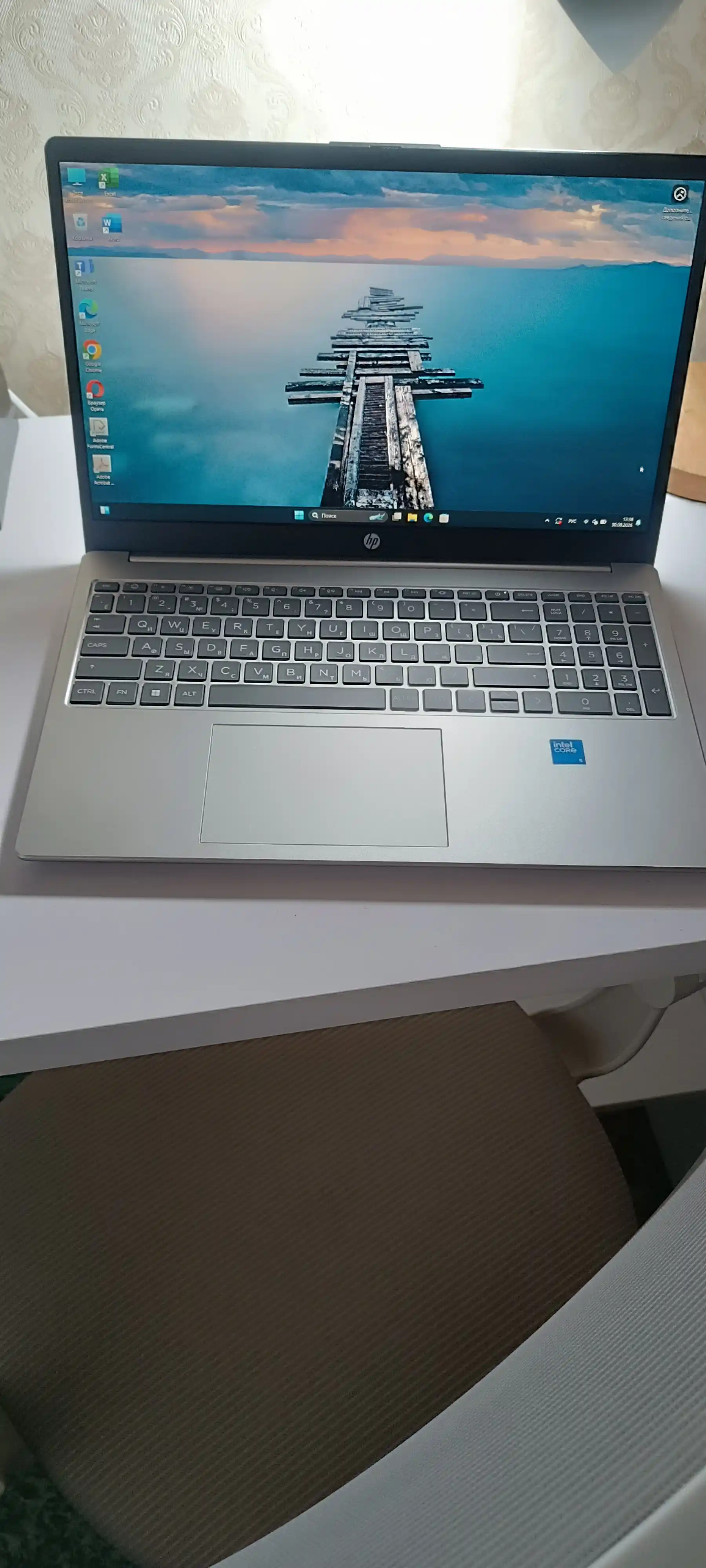 Ноутбук HP Laptop 15, Intel® Core™ 5-120U, DDR4 16ГБ, 512ГБ SSD, 15.6" FHD, Windows 11