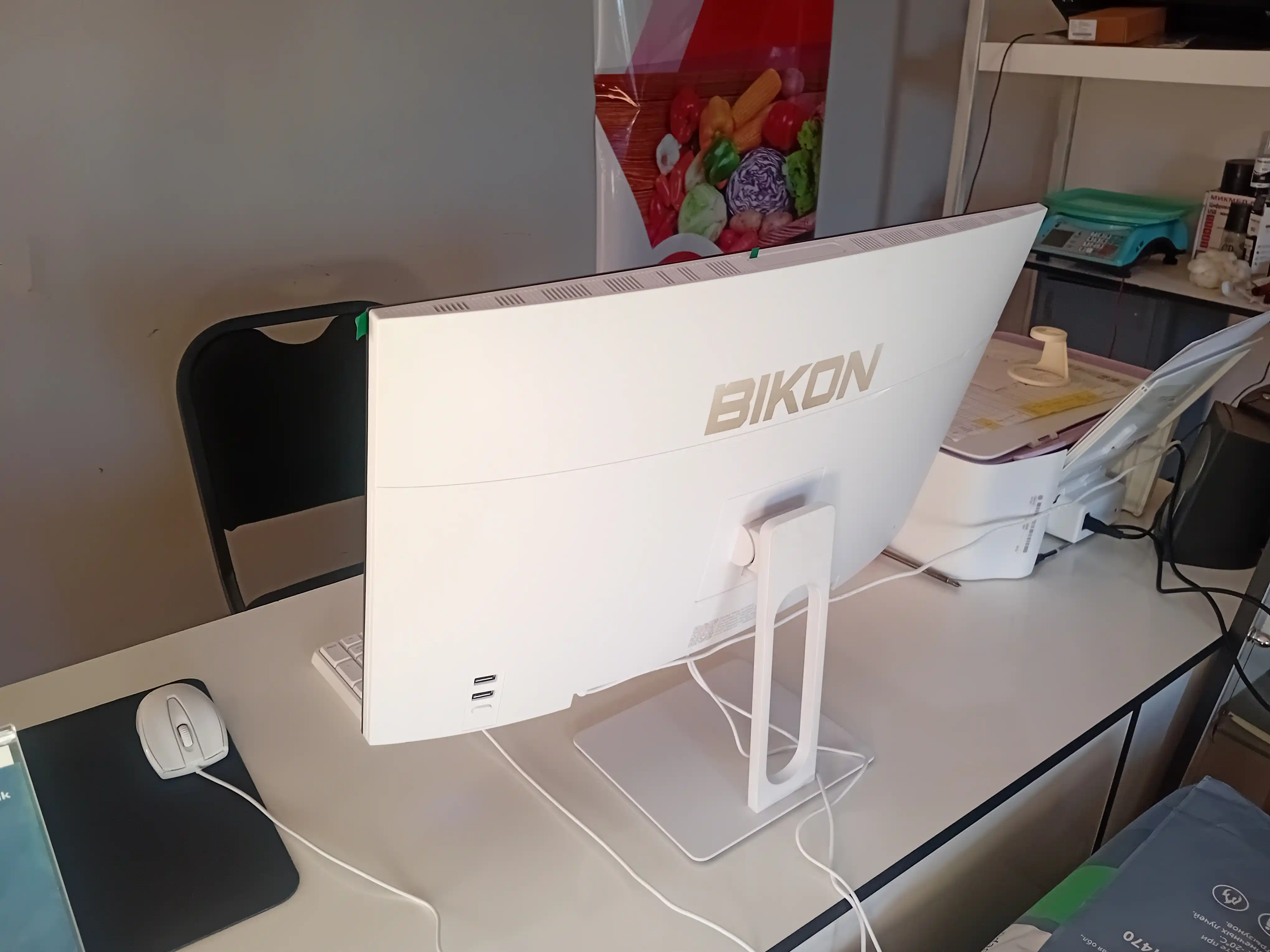 Офисный моноблок BIKON Intel Core i7, DDR3 16-8GB, SSD 128GB-1TB, экран 24 Full HD