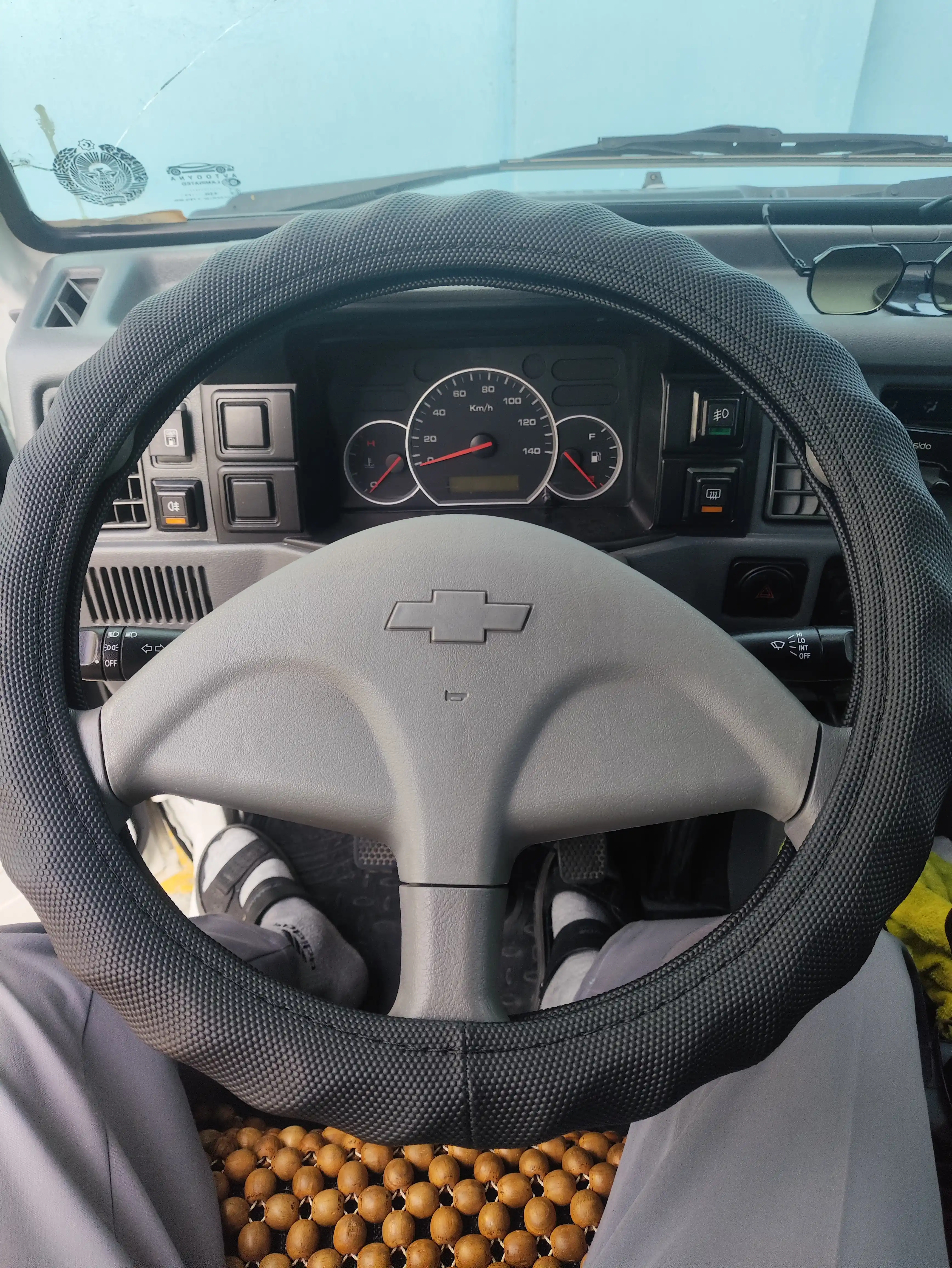 Массажный чехол на руль, универсальный(Damas/Cobalt/Spark/Nexia/Lacetti/Tracker/Onix/Matiz