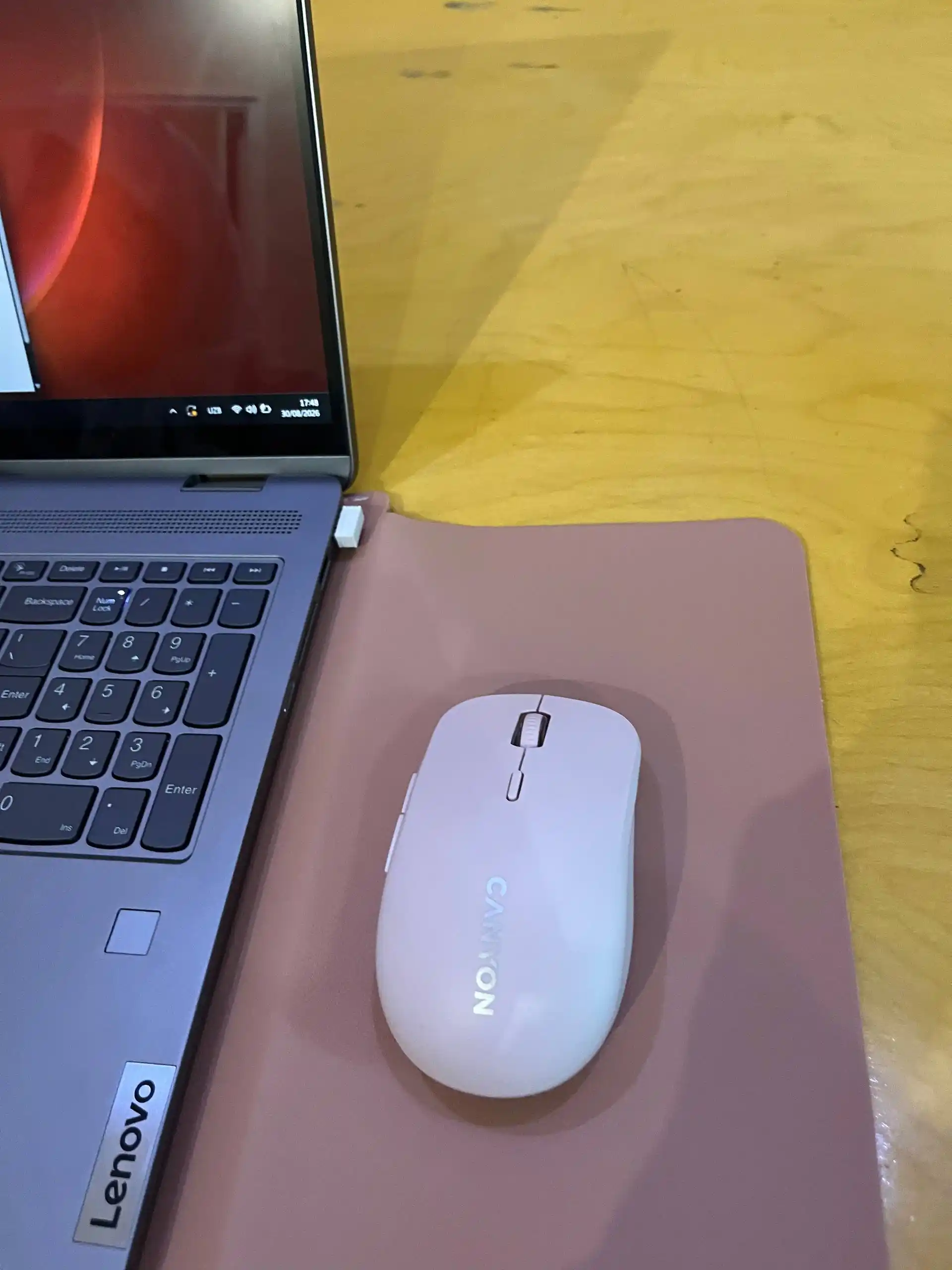 Simsiz sichqoncha  Canyon MW-12, Dual Mode, Bluetooth, 2.4GHz, ovozsiz