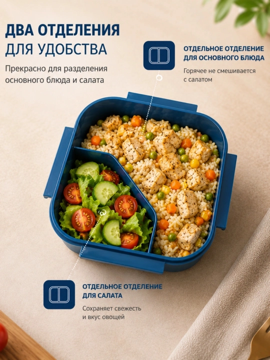 Ланч-бокс, контейнер для еды, бутылка для воды детский ланч-бокс без BPA пищевой контейнер