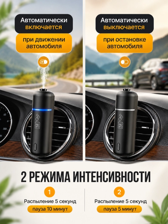 Набор автомобильных ароматизаторов для салона — приятный и стойкий аромат