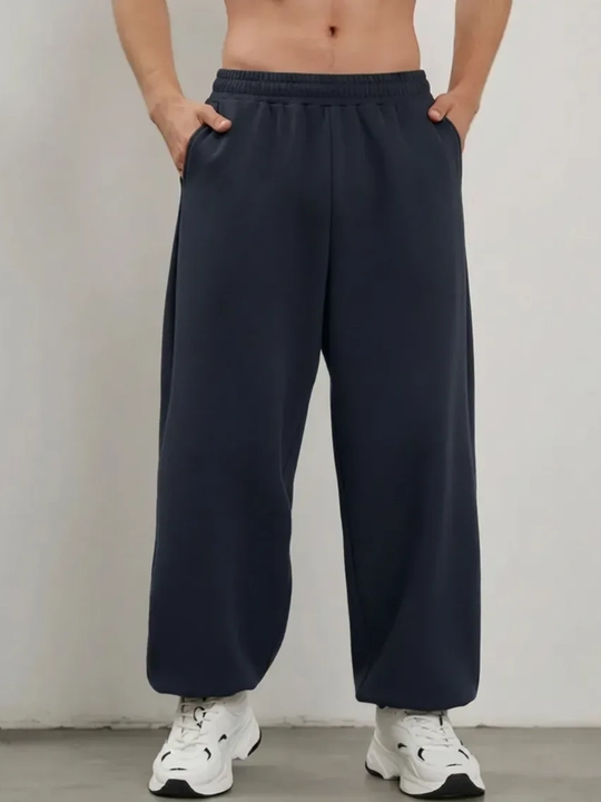 Sport triko erkaklar uchun , keng Baggy oversize shimlar, kuzgi erkin bichim