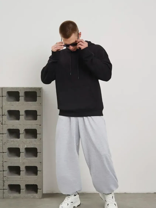 Sport triko erkaklar uchun , keng Baggy oversize shimlar, kuzgi erkin bichim