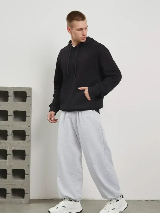 Sport triko erkaklar uchun , keng Baggy oversize shimlar, kuzgi erkin bichim
