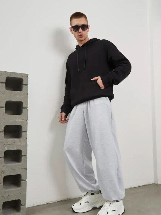 Sport triko erkaklar uchun , keng Baggy oversize shimlar, kuzgi erkin bichim