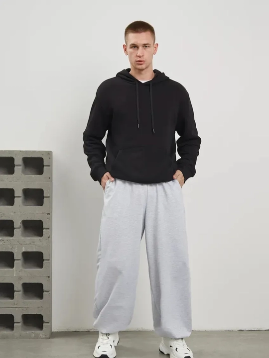Sport triko erkaklar uchun , keng Baggy oversize shimlar, kuzgi erkin bichim