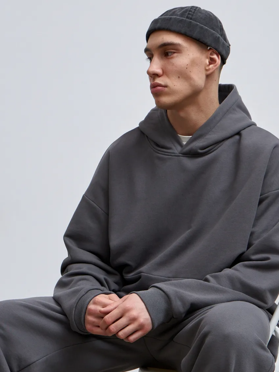 Sport triko erkaklar uchun , keng Baggy oversize shimlar, kuzgi erkin bichim