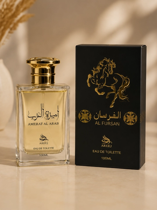 Amerat Al Arab Al Fursan ayollar atiri Xushbo'ylangan suv 100 ml - 