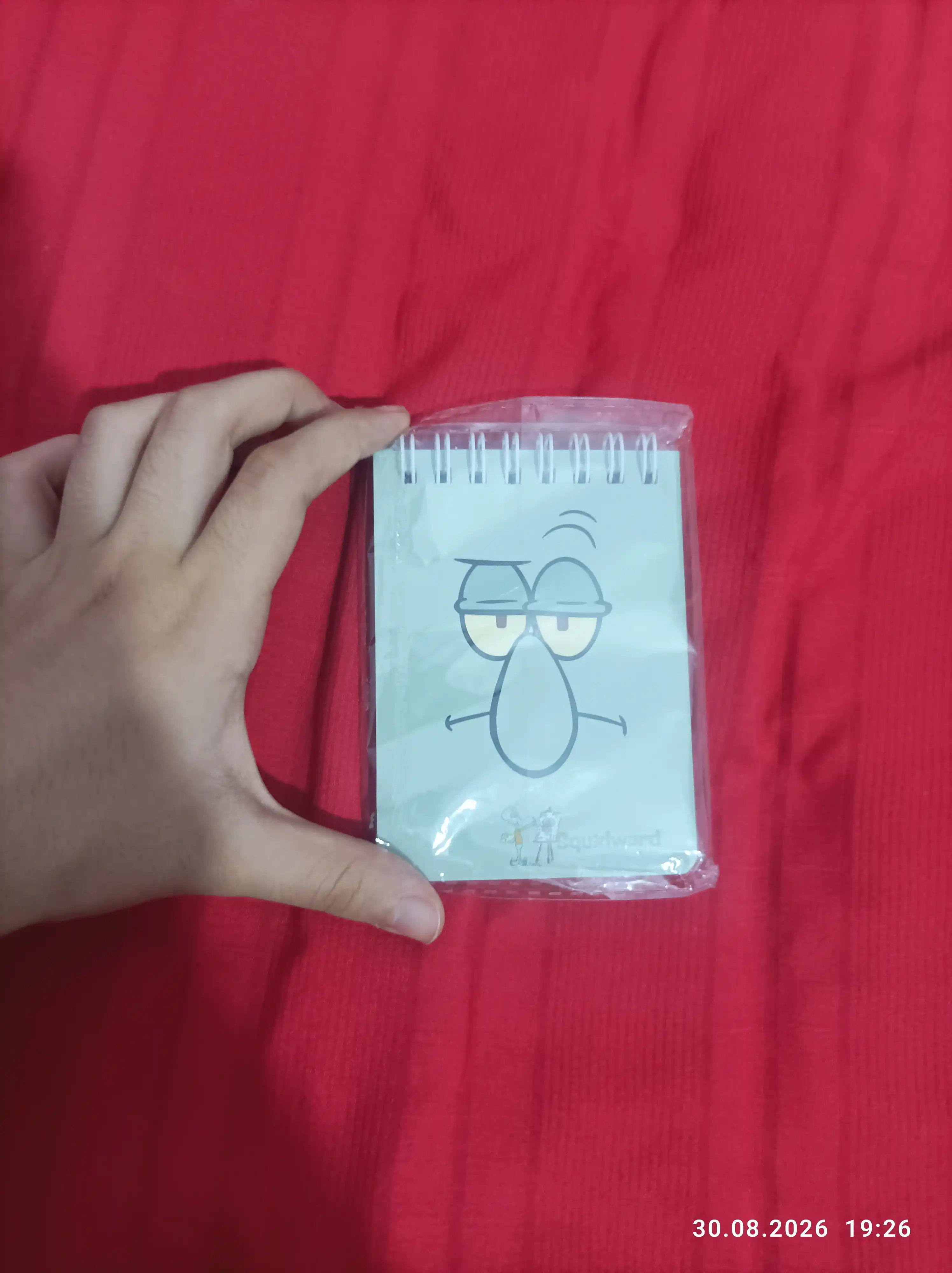 Блокнот Deli SPONGEBOB EN405-A7, A7, 60 листов, 70 г/м²