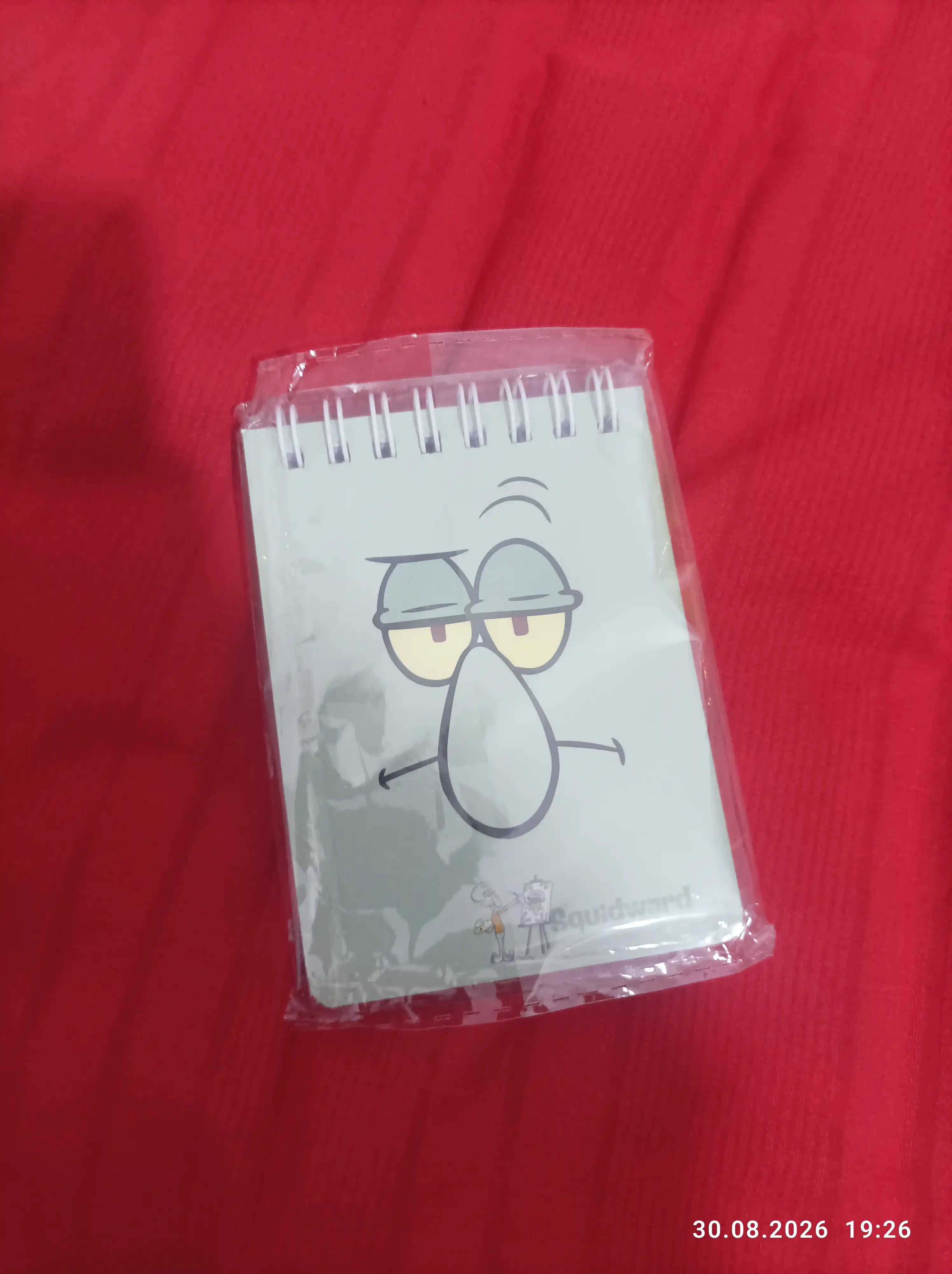 Блокнот Deli SPONGEBOB EN405-A7, A7, 60 листов, 70 г/м²