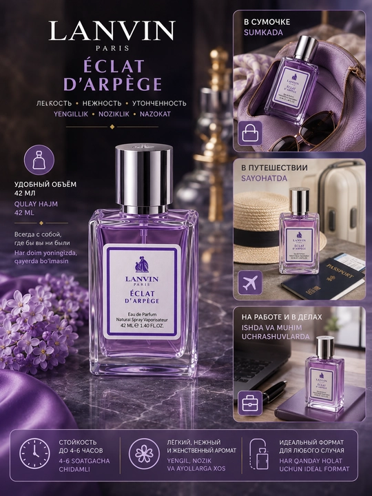 Женский парфюм Lanvin Éclat d’Arpège, 42 мл