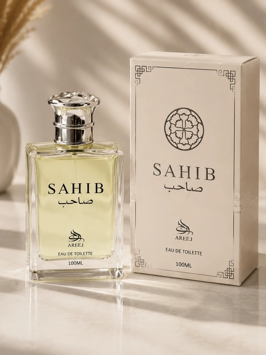 Sahib Areej Arab atiri Xushbo'ylangan suv 100 ml nafis erkaklar parfumi - 