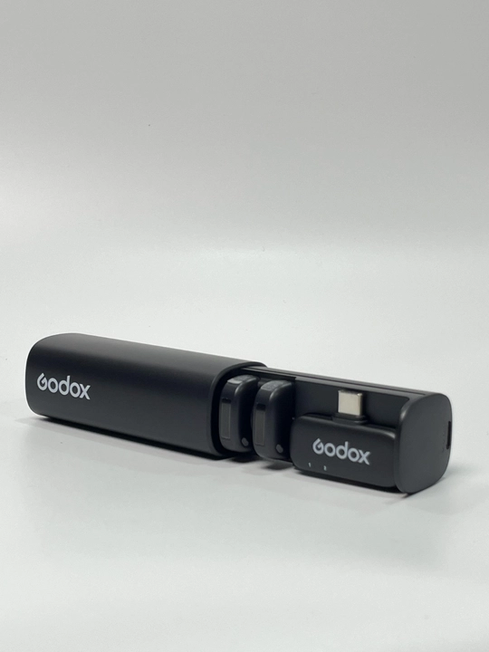 Godox C01 simsiz mikrofon — smartfon uchun lavalier mikrofon, video va vlog uchun