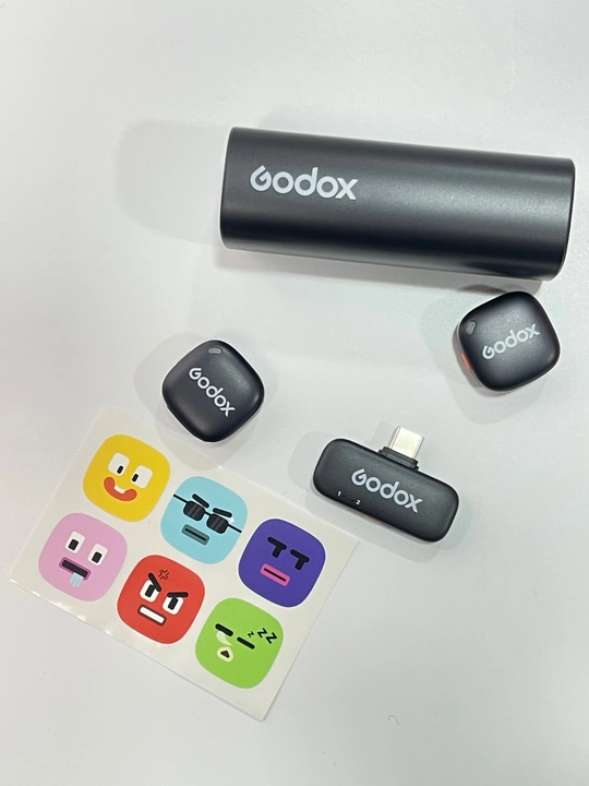 Godox C01 simsiz mikrofon — smartfon uchun lavalier mikrofon, video va vlog uchun