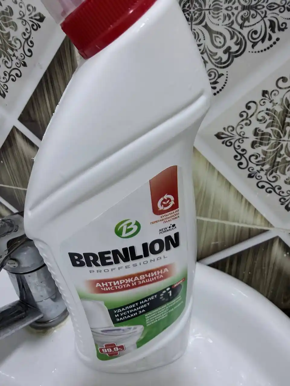 Чистящее средство для ванной и унитаза Brenlion 5в1 от ржавчины, бактерий и налета