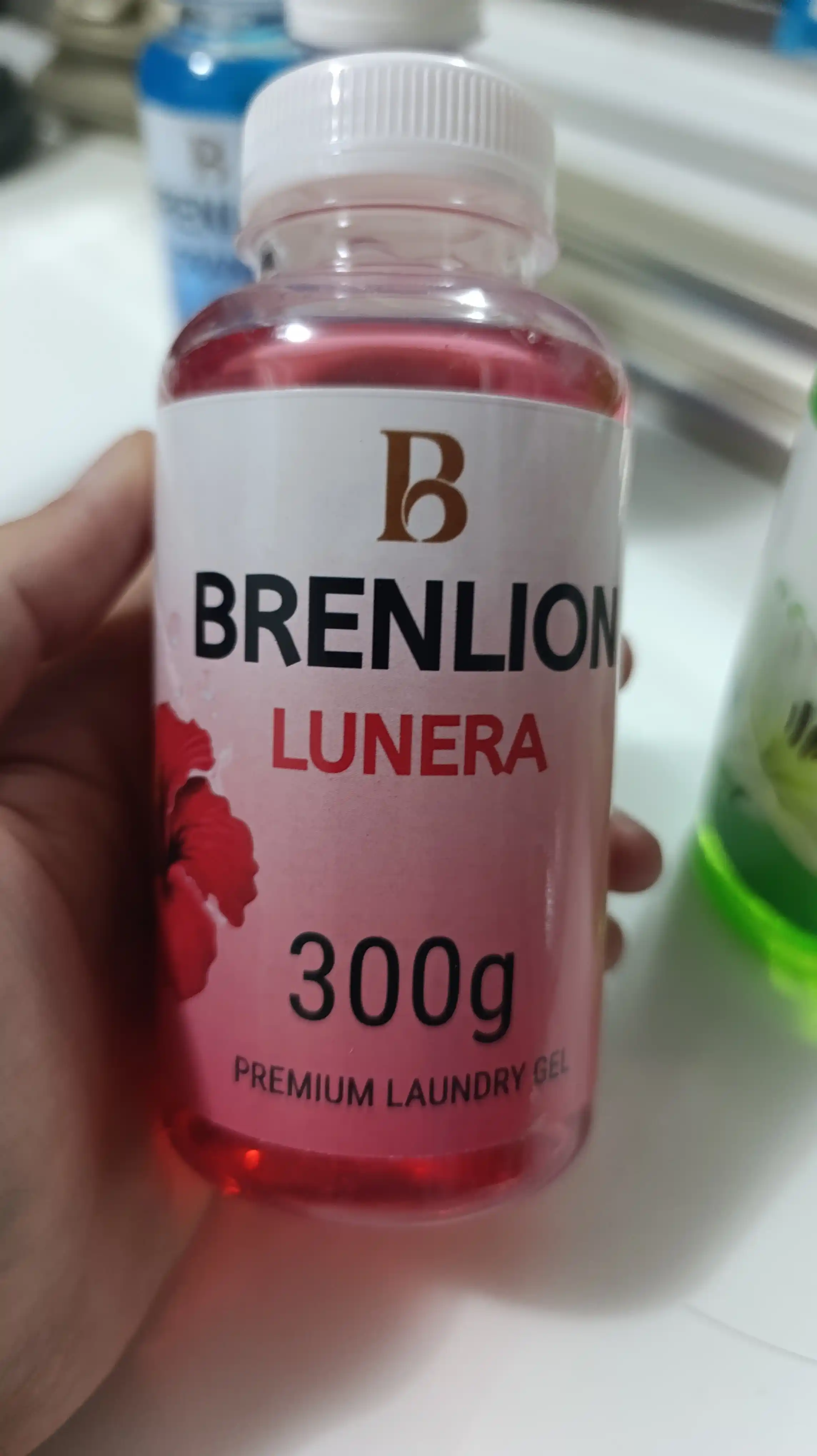 Набор гелей для стирки BRENLION, мини-сет 4-в-1, жидкий порошок для стирки белья, 4 х 300г
