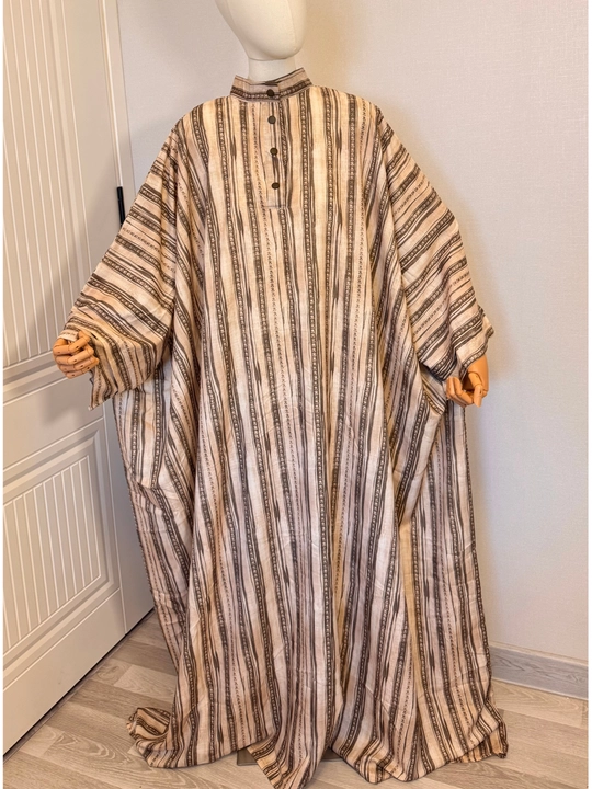 Ayollar kiyimi, Abaya, umra va hajj uchun, leon matosidan, oversize 40-60 - 