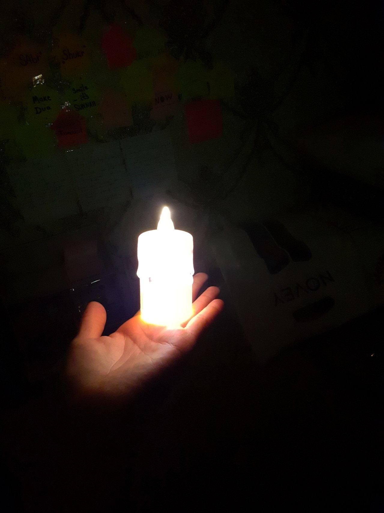 LED sham, batareykali, lampa, dekorativ va ramazon oyi uchun led shamchalar
