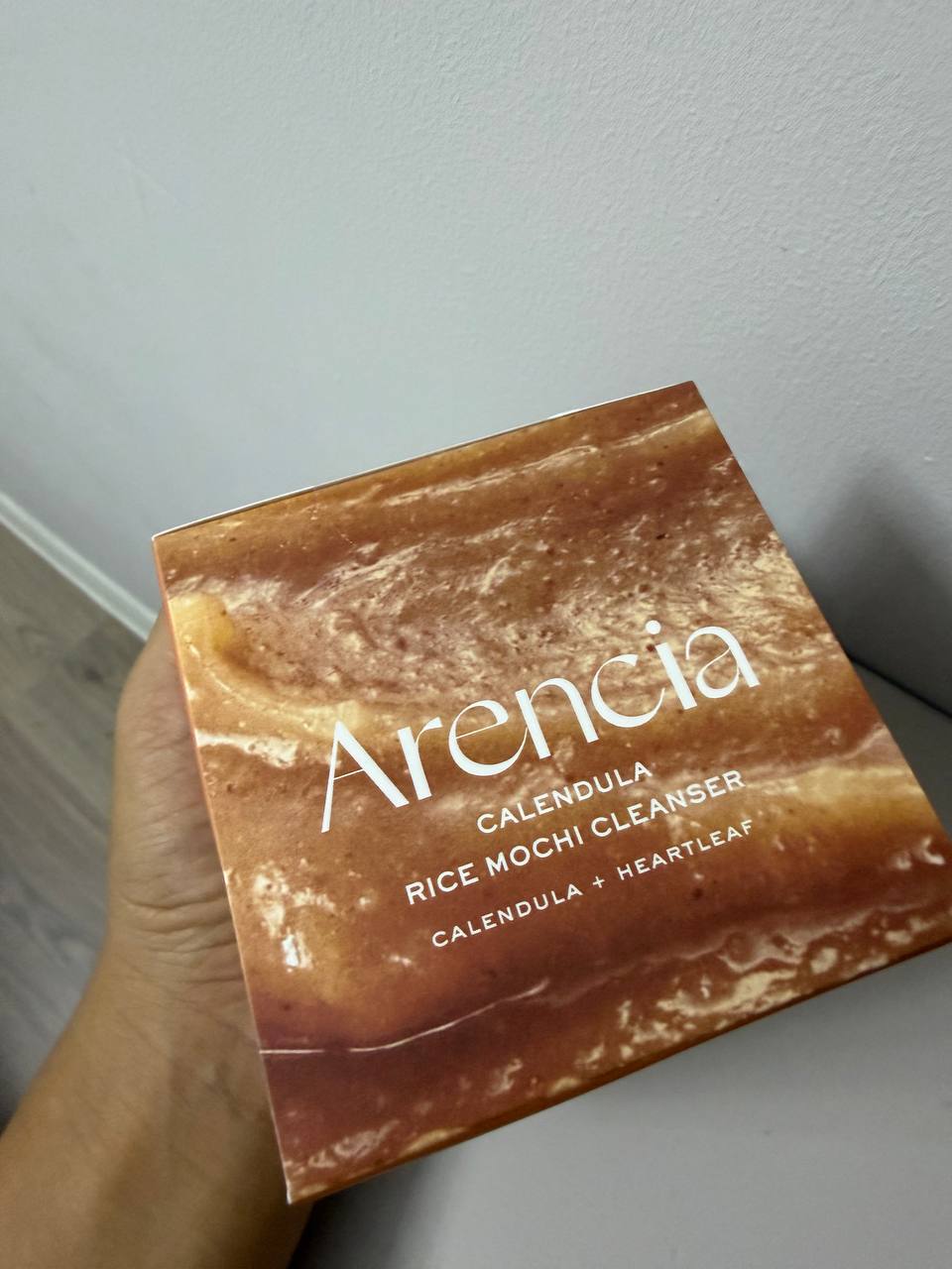 Пенка для умывания и глубокого очищения лица Arencia Rice Mochi Cleanser, пенка-моти, 120г