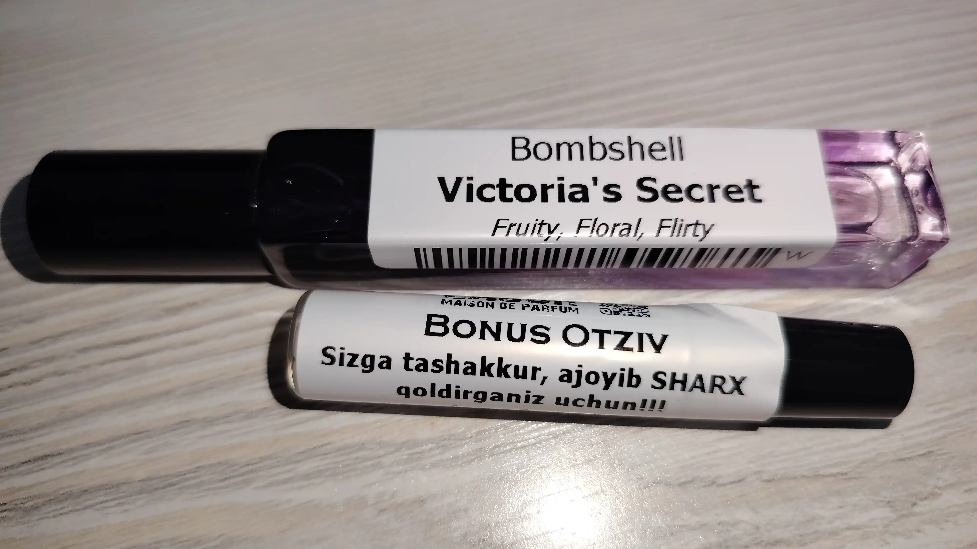 LABOR Parfum Bombshell Victoria's Secret ayollar parfyum maxsus flakonlardai