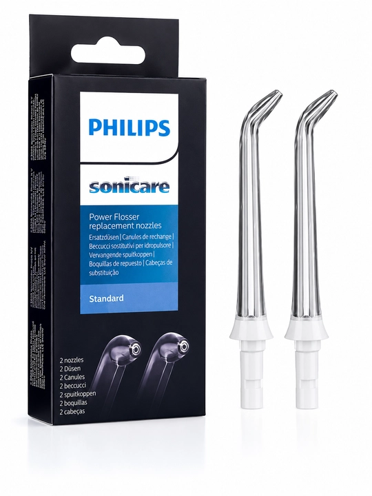 Насадки для ирригатора Philips Sonicare Power Flosser F1 сменные 2шт