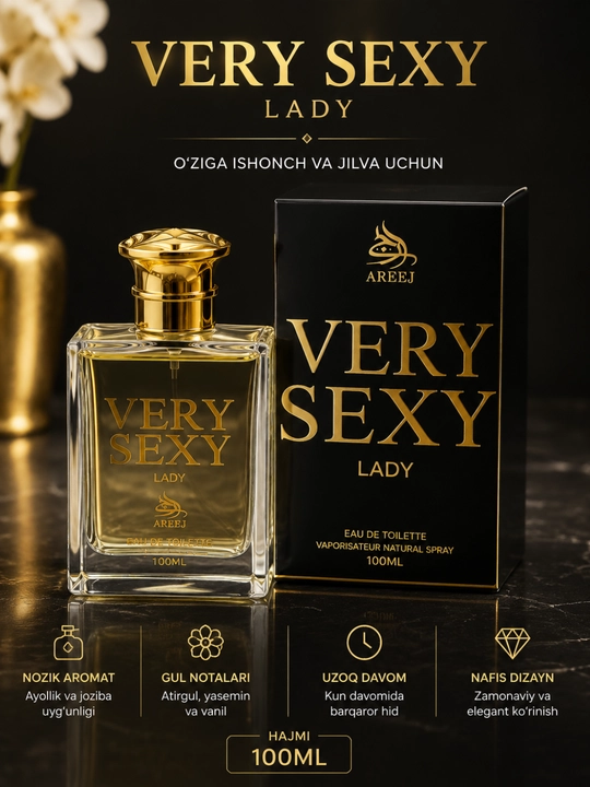 Very Sexy Lady ayollar atiri 100 ml - 