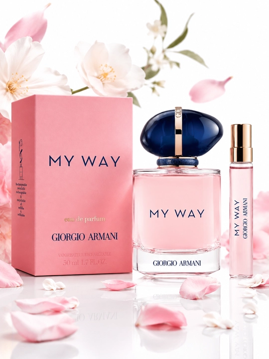 Atir. ayolar uchun. My Way — ayollar atiri, Hajmi: 3 ml / 5 ml / 10 ml / 50 ml / 100 ml - 