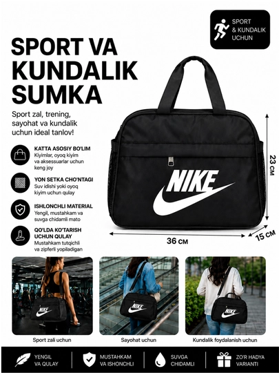 Sport va kundalik sumka - 