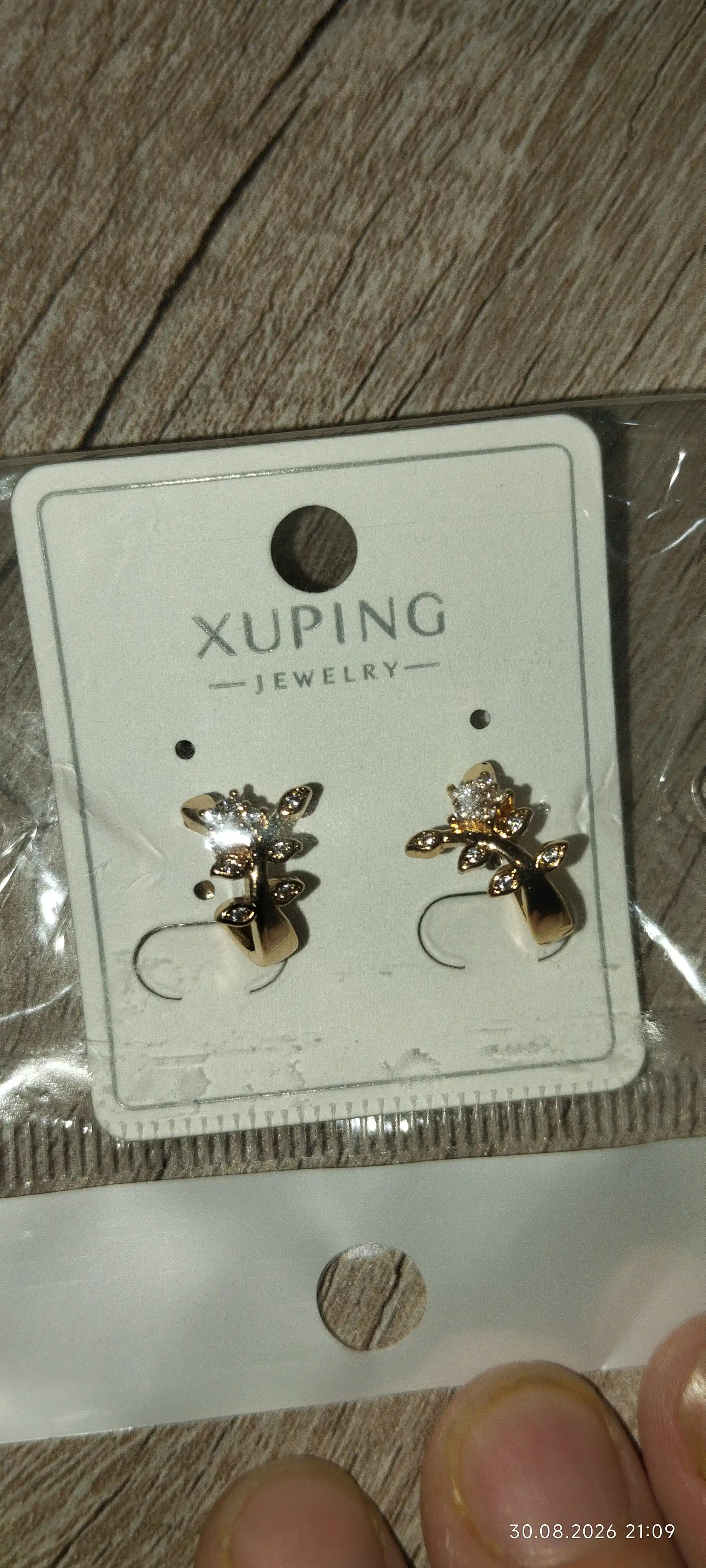 Детские серьги Xuping для девочек, маленькие