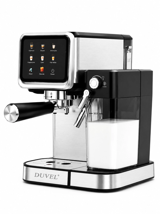 DUVEL DL-010 1350 Vt 20 Bar ko‘p funksiyali espresso qahva mashinasi