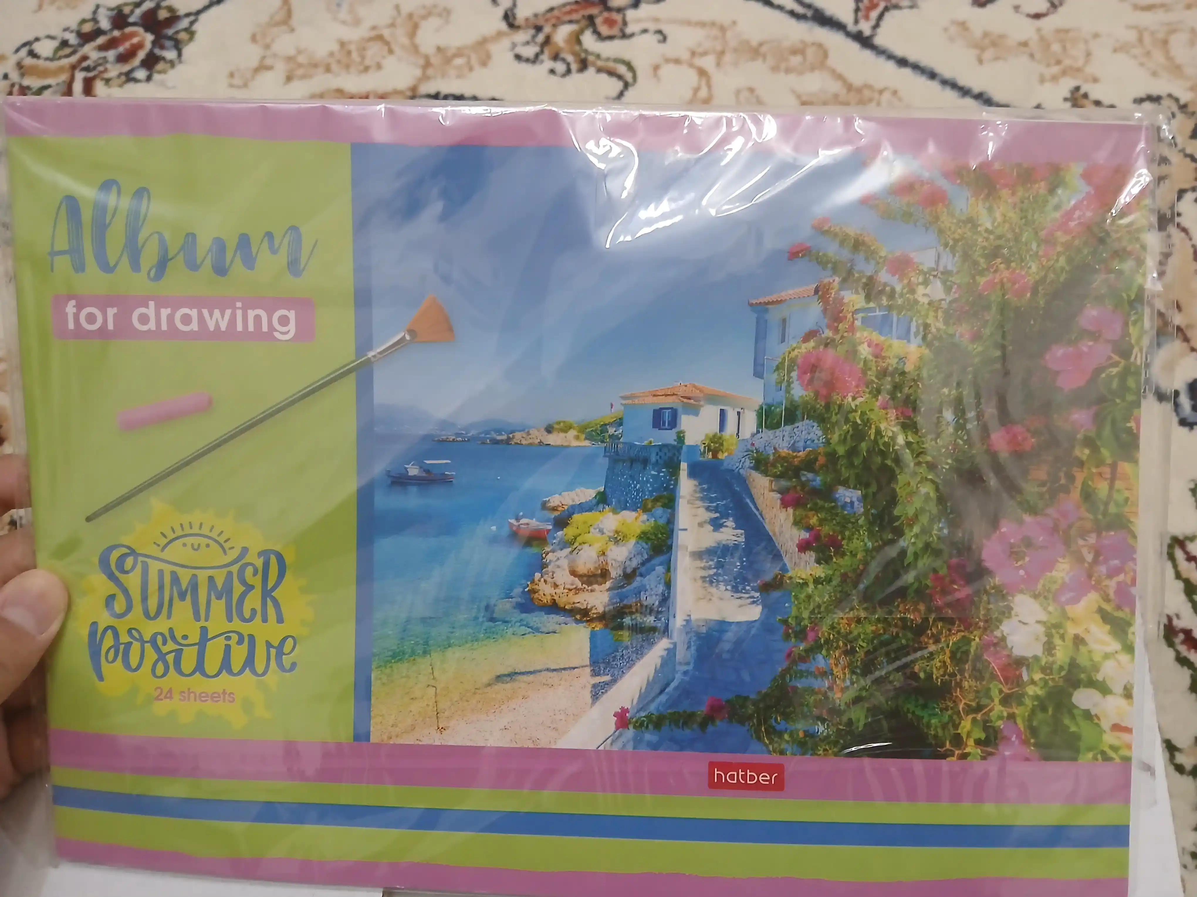 Альбом для рисования Hatber Summer, формат А4, 24 листа