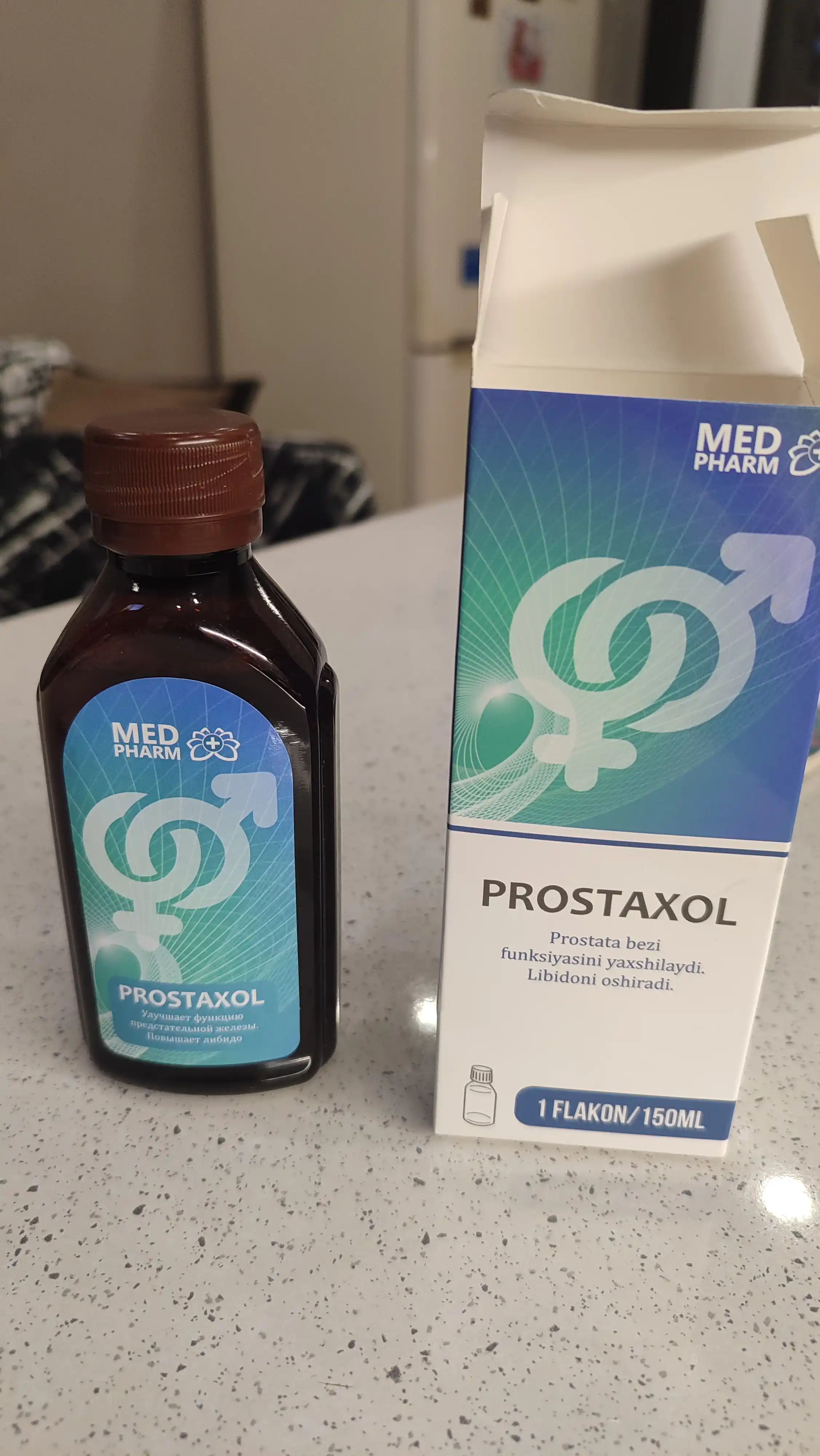 Prostaxol - prostata, prostatit va erkaklar salomatligi uchun sirop, 150 ml