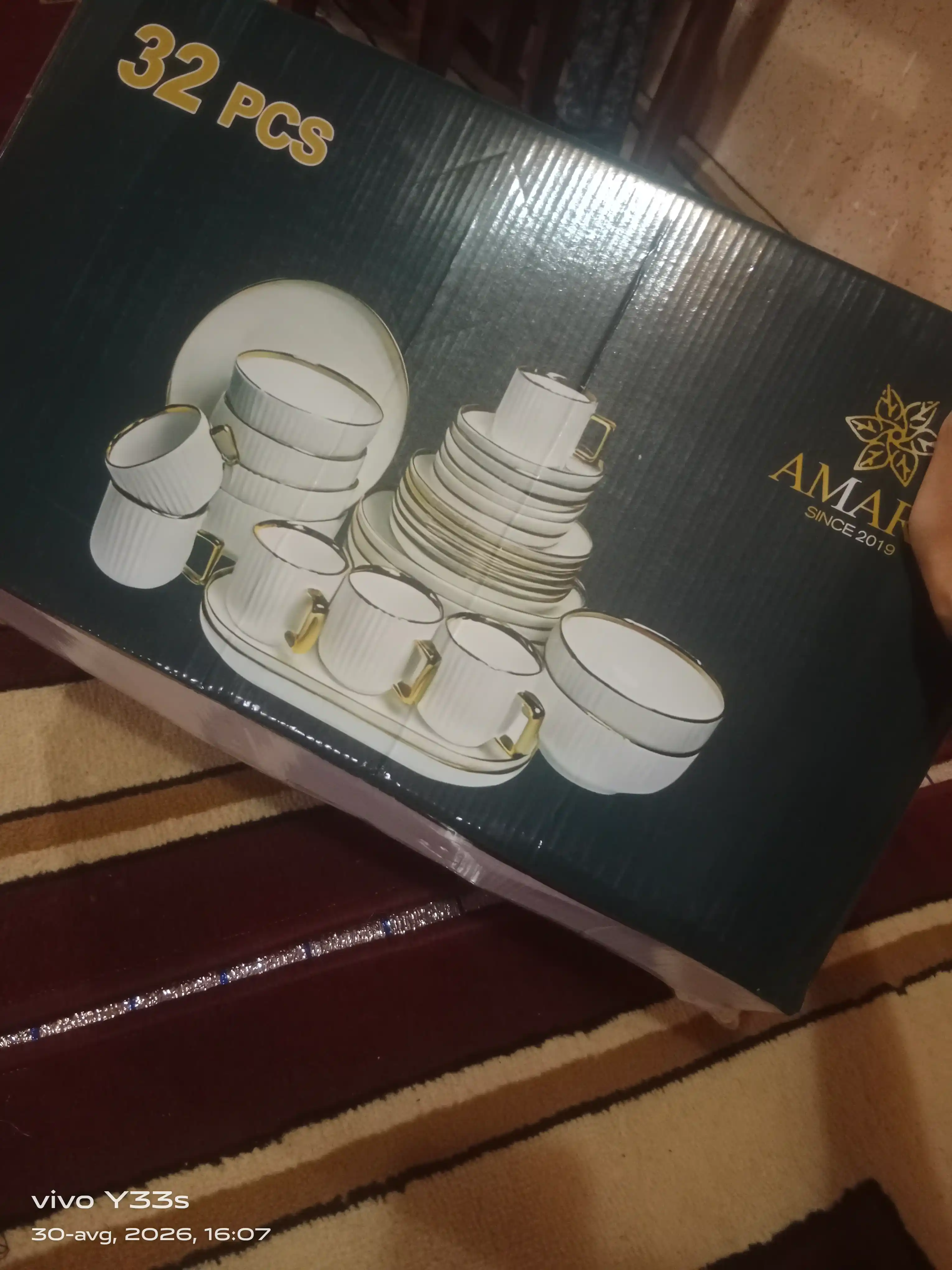 Oshxona chinni idishlari, 6 kishilik