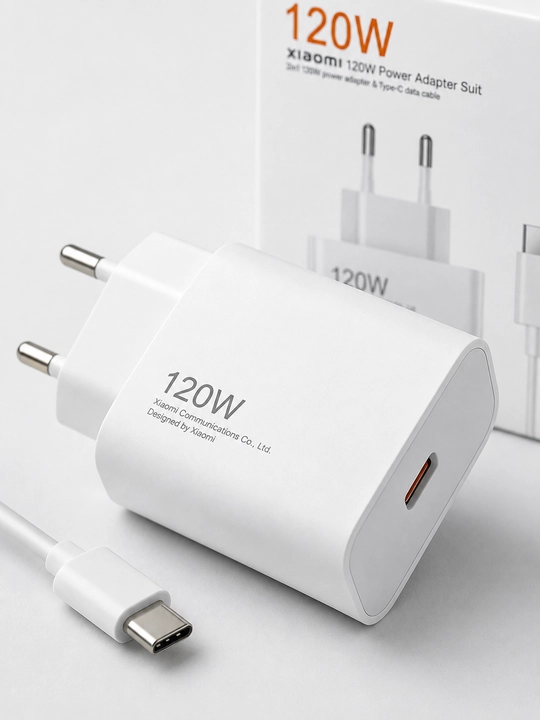 Xiaomi 120W зарядка, быстрая зарядка, Type-C адаптер, зарядка для телефона