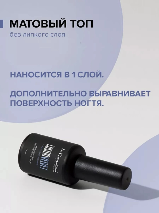Топ для гель-лака и ногтей In'Garden
