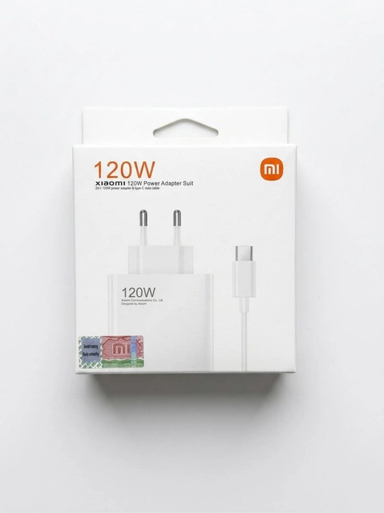 Xiaomi 120W зарядка, быстрая зарядка, Type-C адаптер, зарядка для телефона