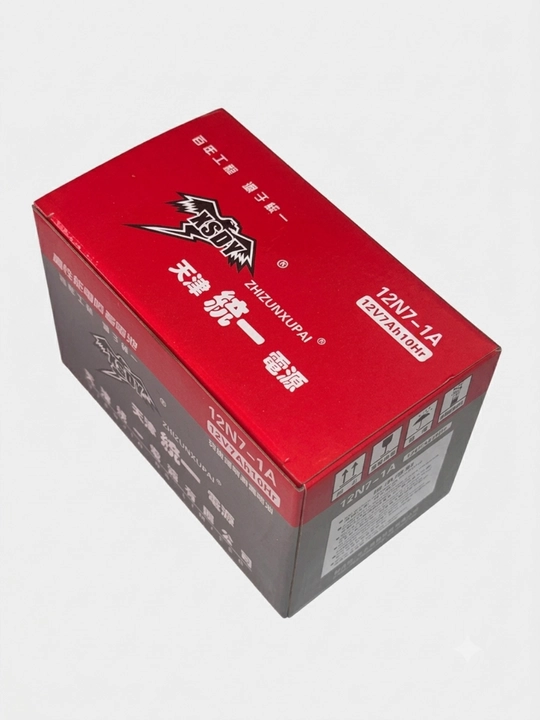 Akkumulyator 12N7-1A 12V 7Ah, AGM, skuter motosikl moped kvadrotsikl uchun