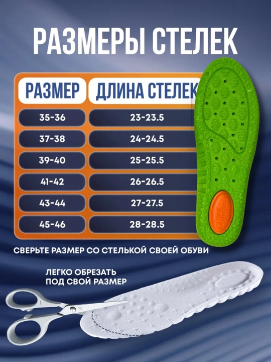 Стельки для обуви – обувные стельки, стельки, для всех обуви, мягкие, для мужчин и женщин