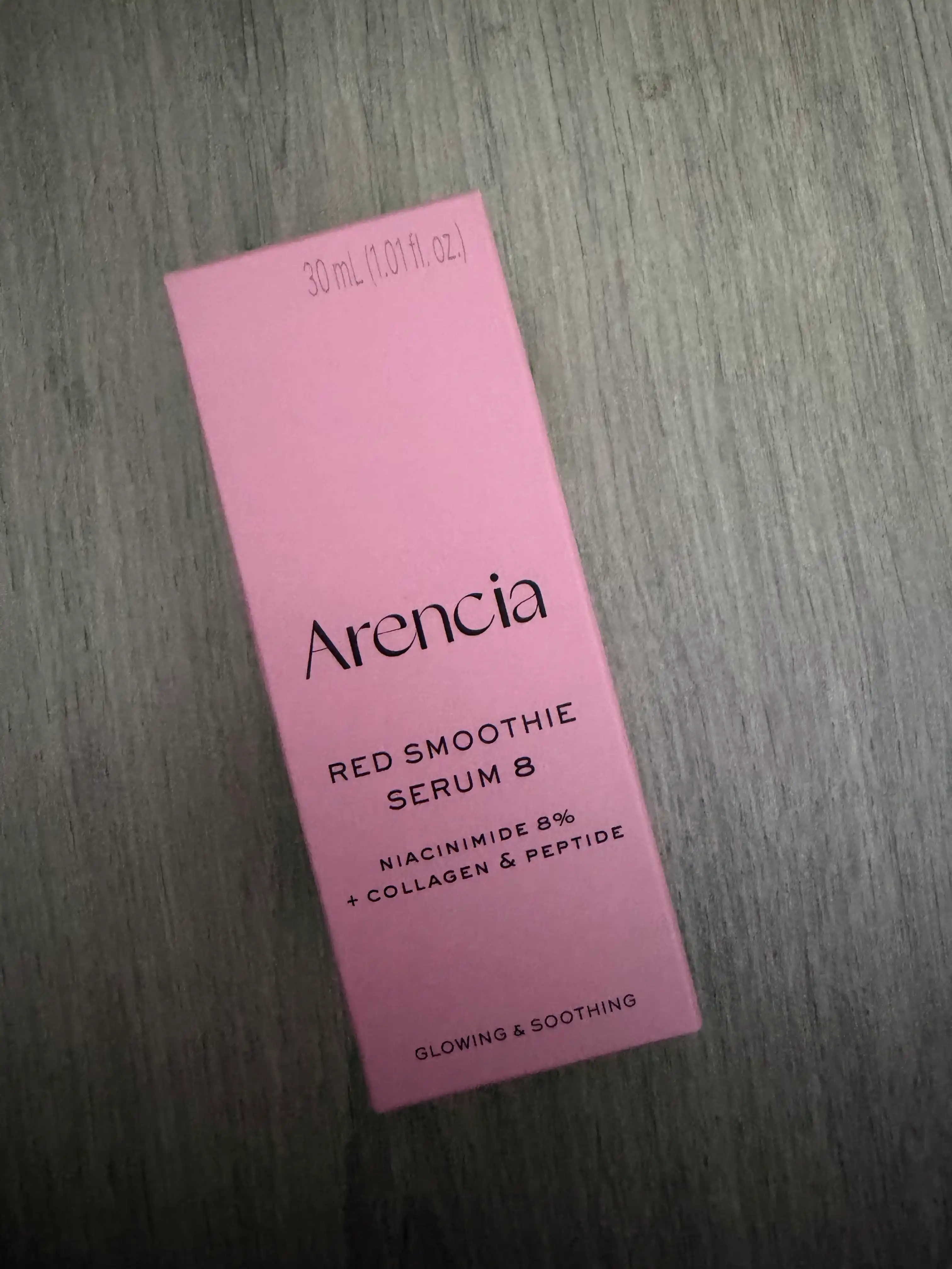 Сыворотки для лица Arencia Serum Red Smoothie, Hyssop, Deep Water, 30 мл