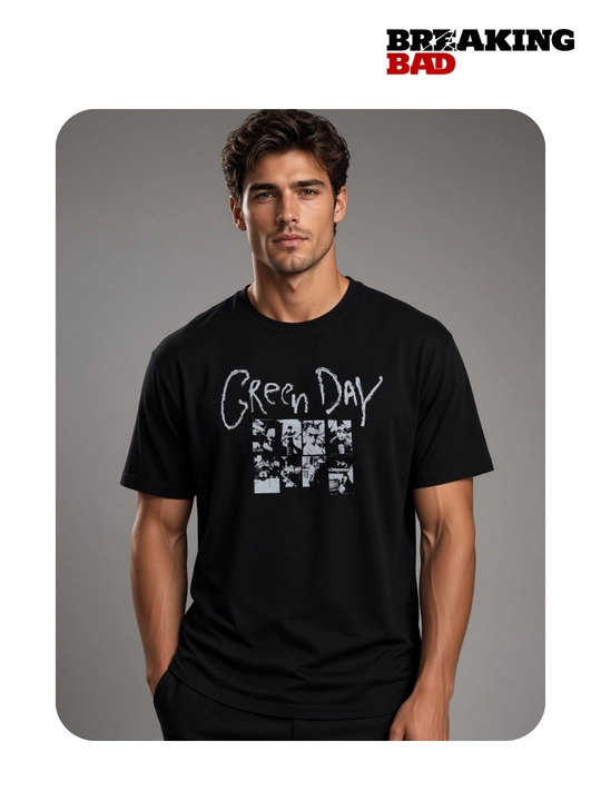 Metallica, Nirvana, AC/DC va boshqa rok printli uniseks oversize futbolka