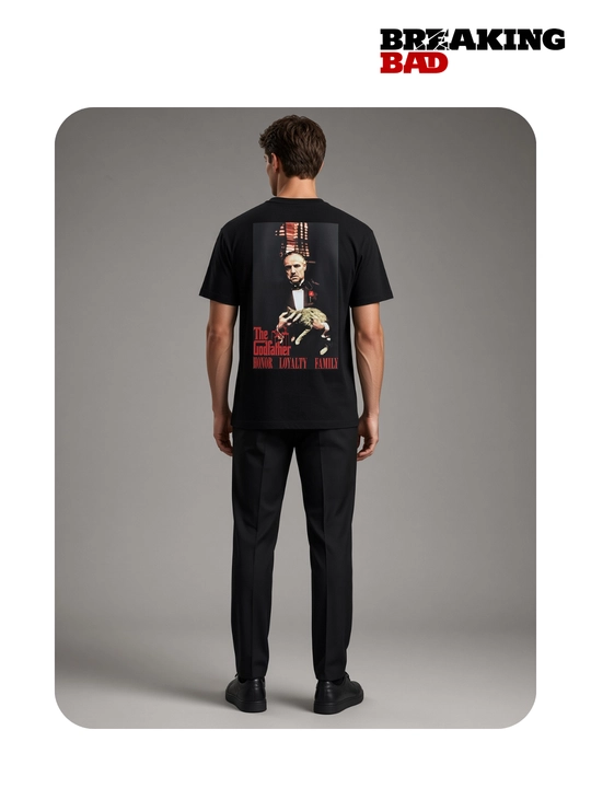 Metallica, Nirvana, AC/DC va boshqa rok printli uniseks oversize futbolka