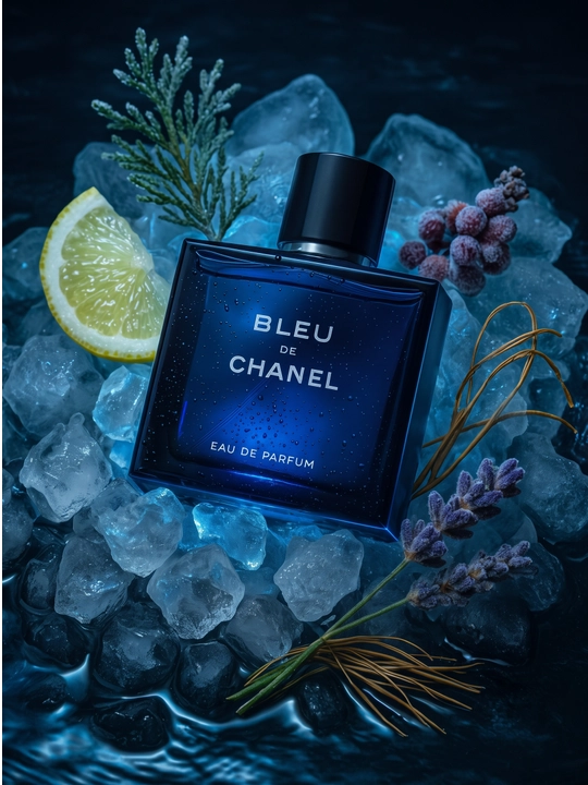 Erkaklar atiri Bleu de Chanel Greypfrut Limon Zanjabil Sadr Sandal Vetiver notali parfyum