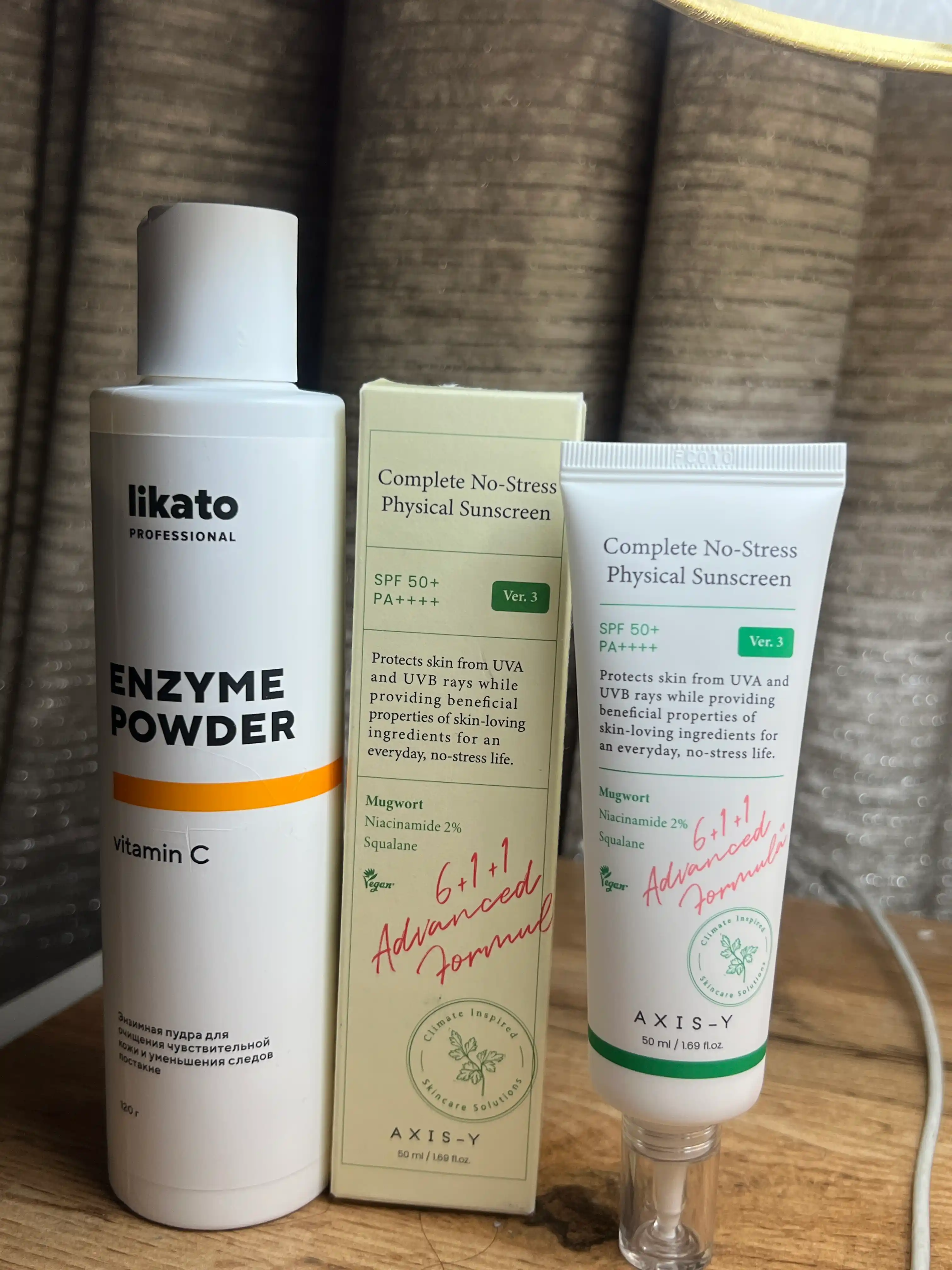 AXIS-Y Physical Sunscreen V. 3 SPF50+ PA++++ quyoshdan himoya kremi, 50 ml
